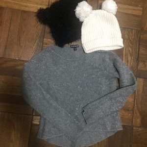 Sweater crop top